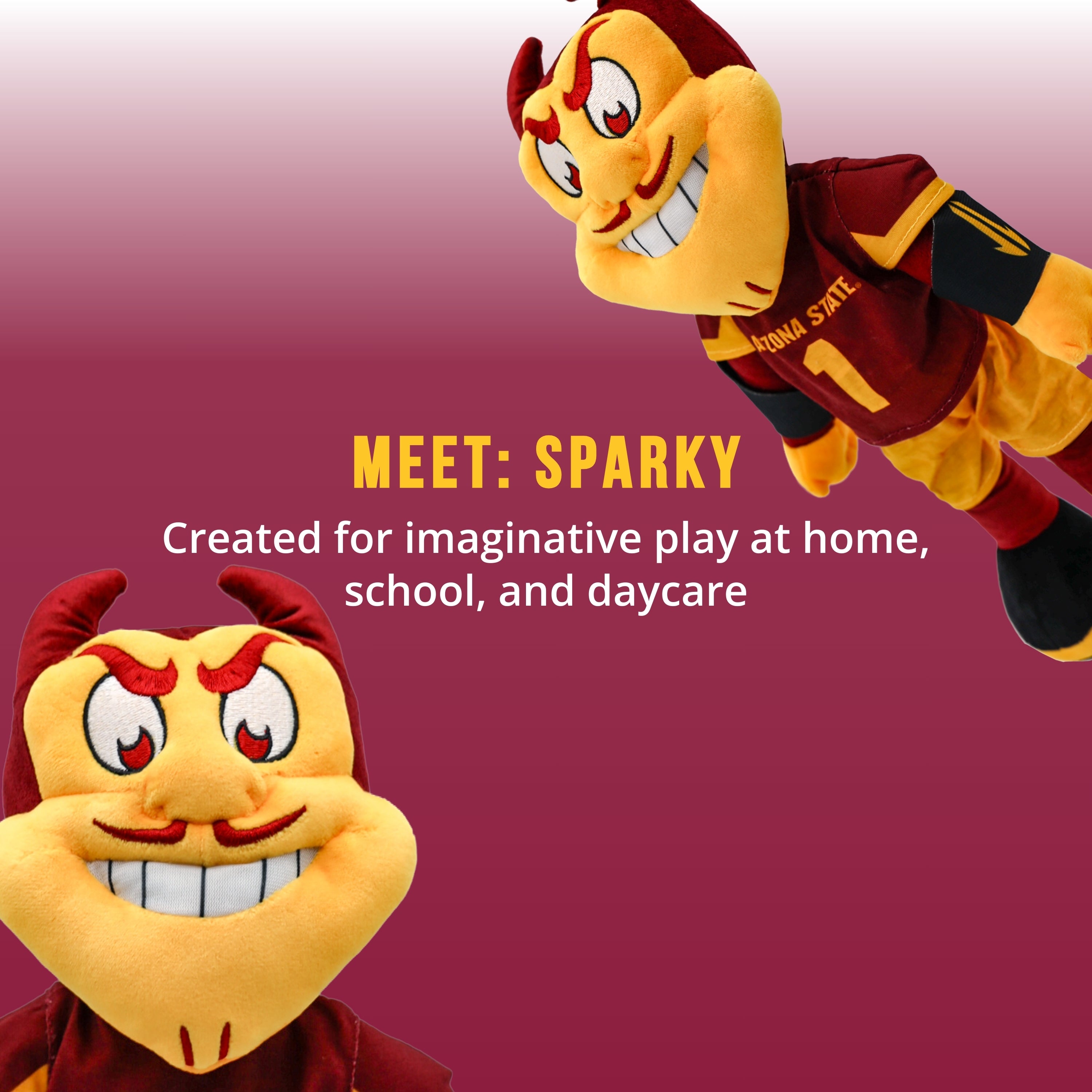 Arizona State University Sparky 14 Inch Plush Figure