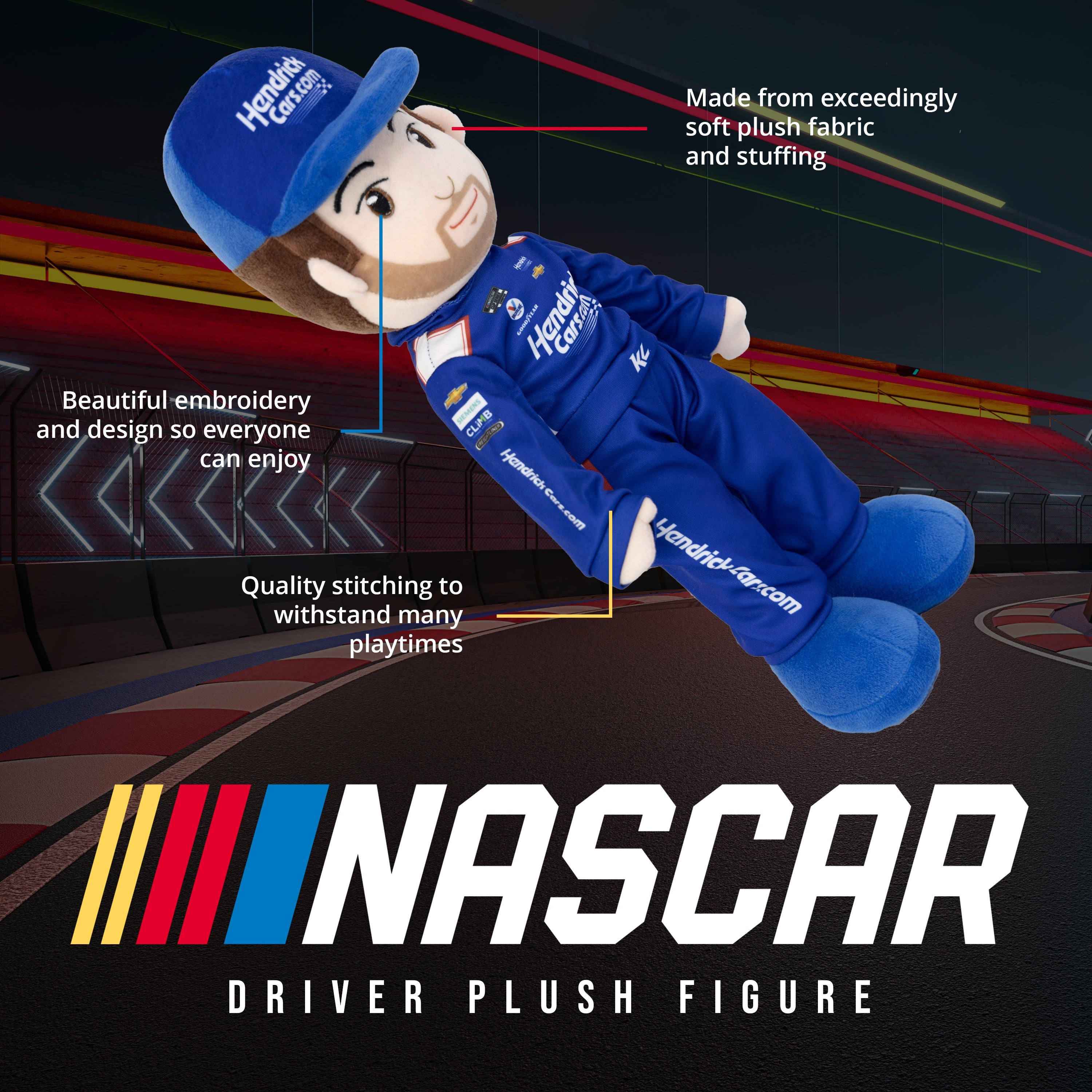 NASCAR | Hendrick Motorsports Kyle Larson 14" Plush Figure 2025