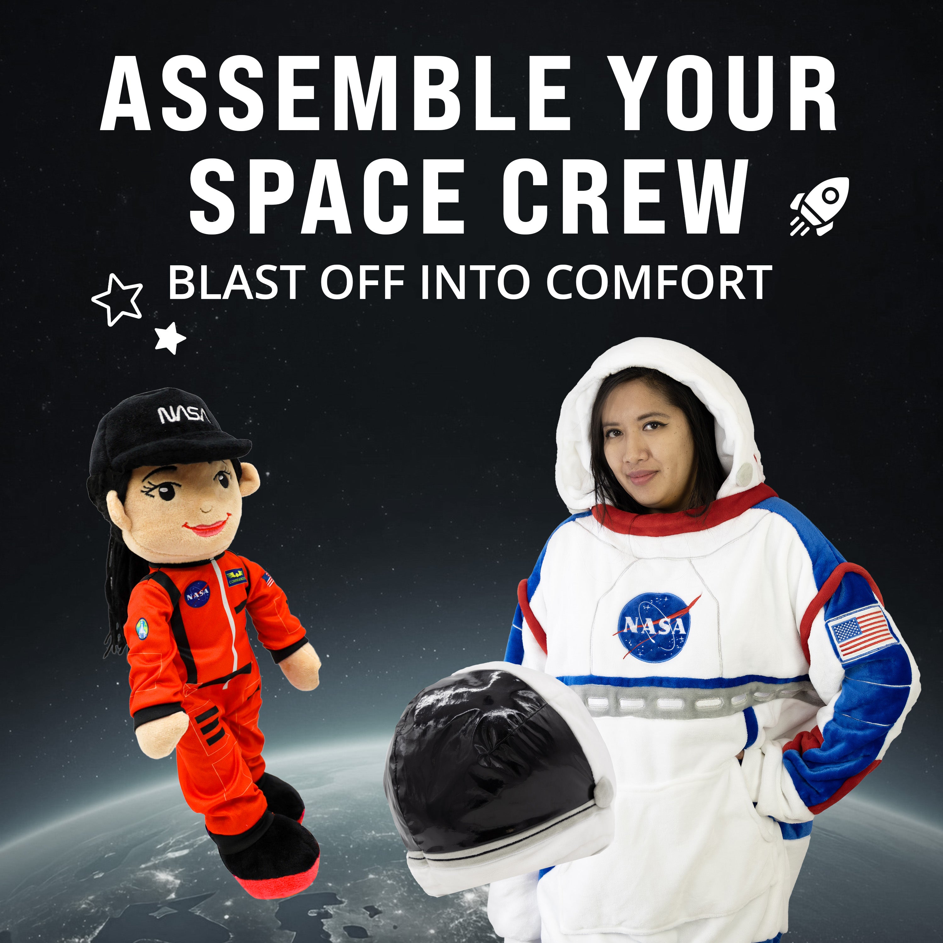 NASA | Astronaut Jennie 14” Plush Figure