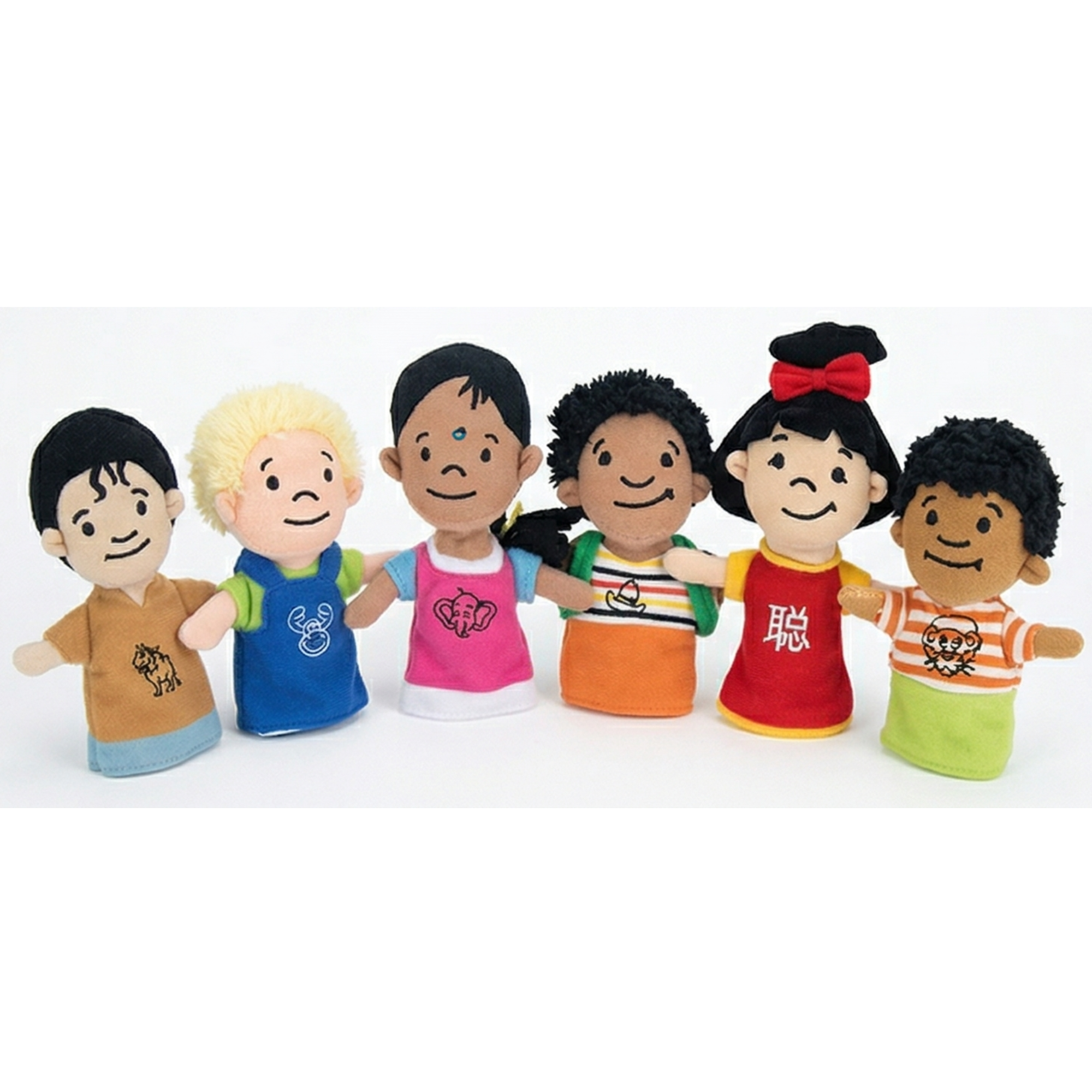 Beleduc – Finger Puppet – One World – Set of 6