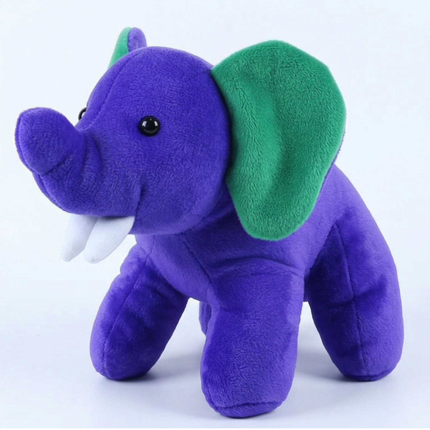 "Tusky" the 10in Large Circus Elephant by The Beverly Hills Teddy Bear Company