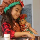 Holiday Baking Set Outfitβ Matching Fun for Kids and Dolls!