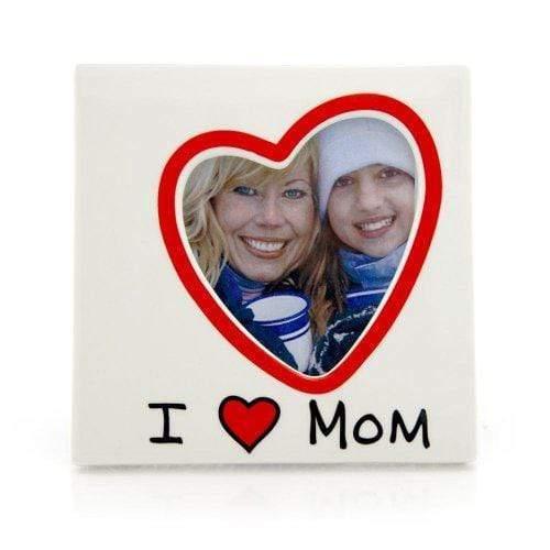 Plushible.comPicture FramesI Love Mom 6x6 Photo Frame by Our Name is Mud