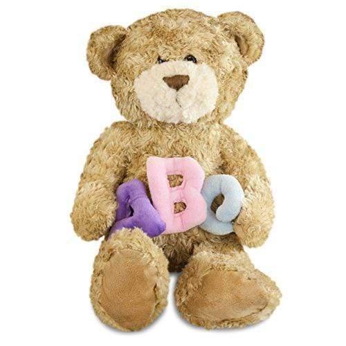 Plushible.comStuffed Animals"Jackson" the 12in Pastel ABC Stuffed Teddy Bear Animal