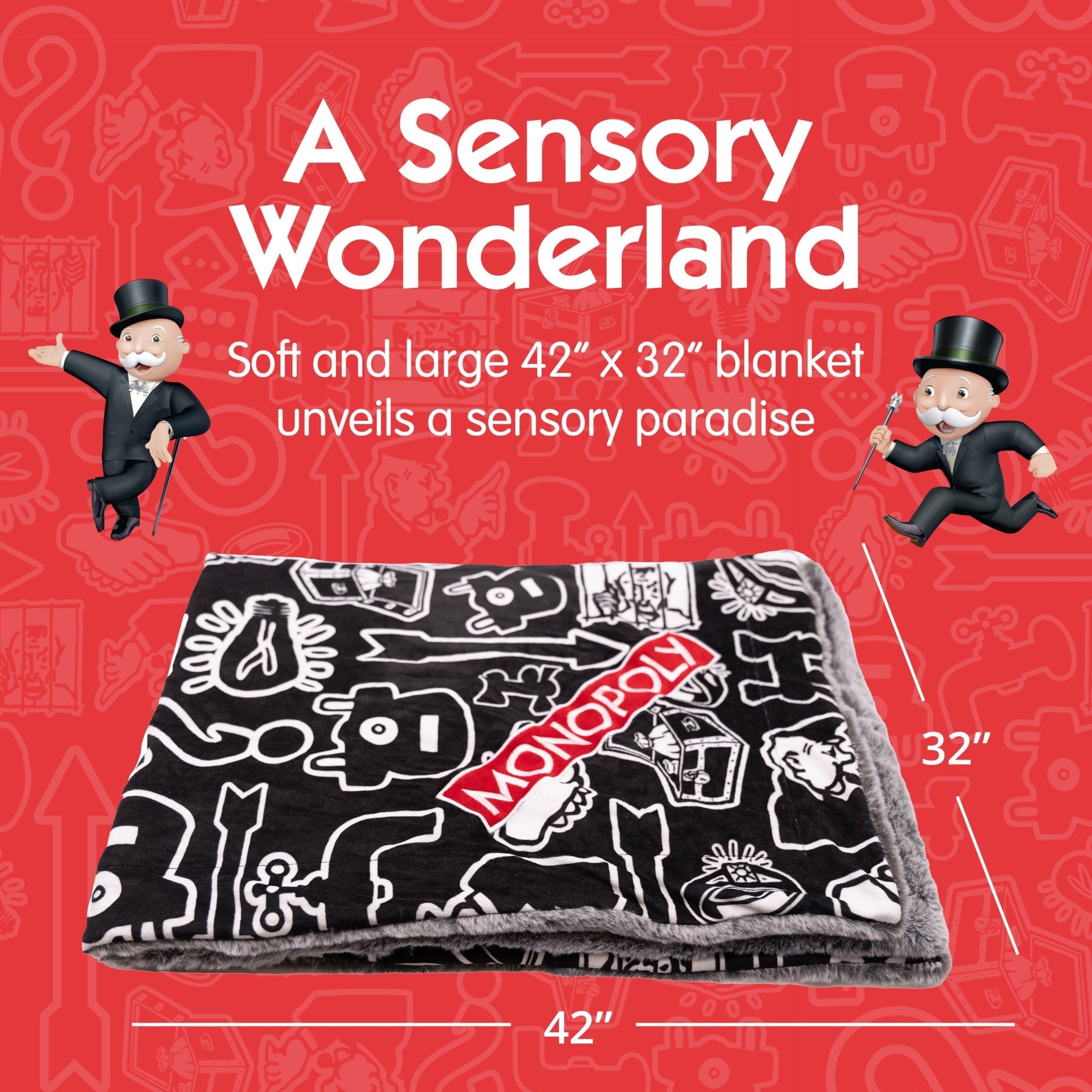 Plushible.comStuffed AnimalsMonopoly Blankie Bestie