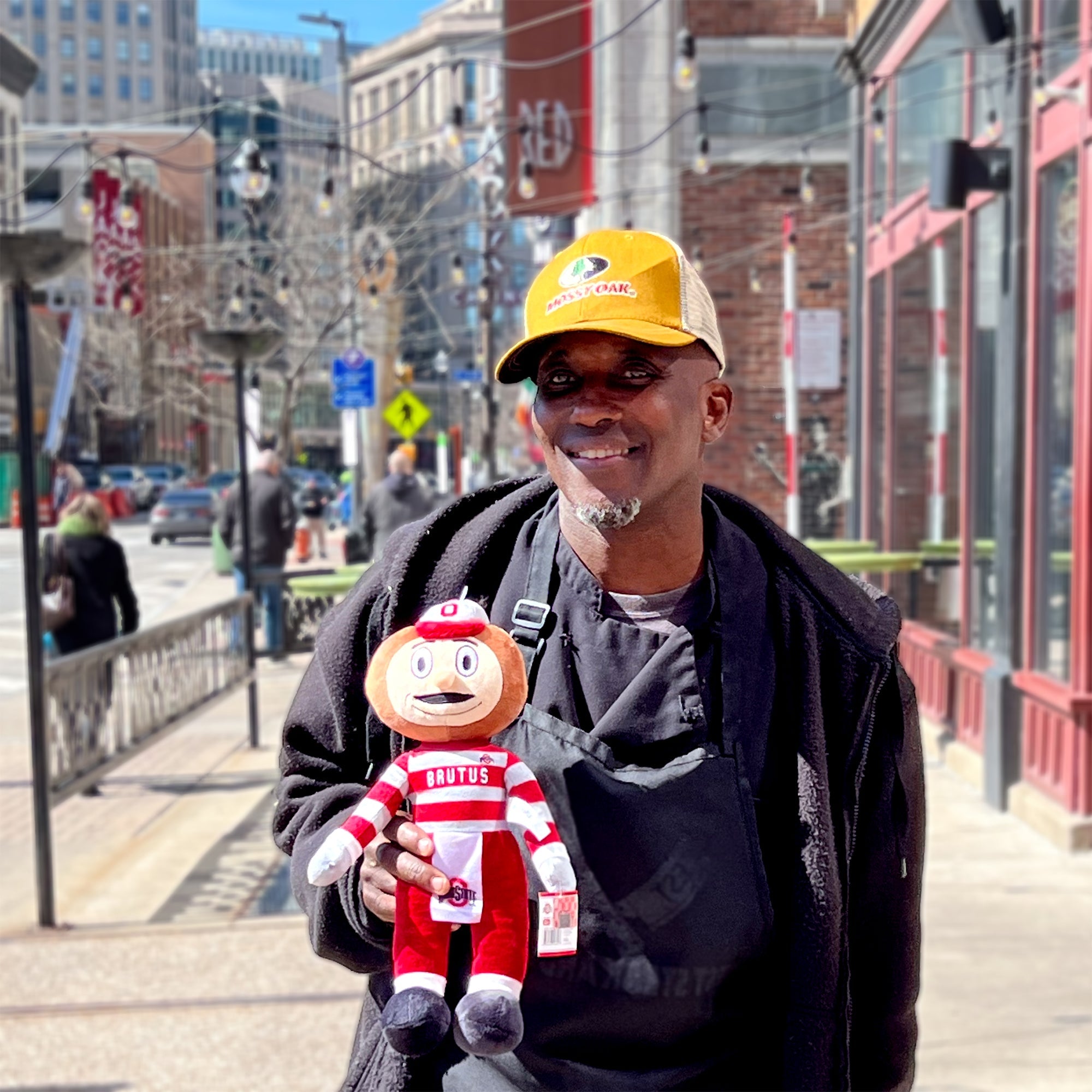 Plushible.com14 Inch Rag DollsOhio State Brutus 14 Inch Plush Figure