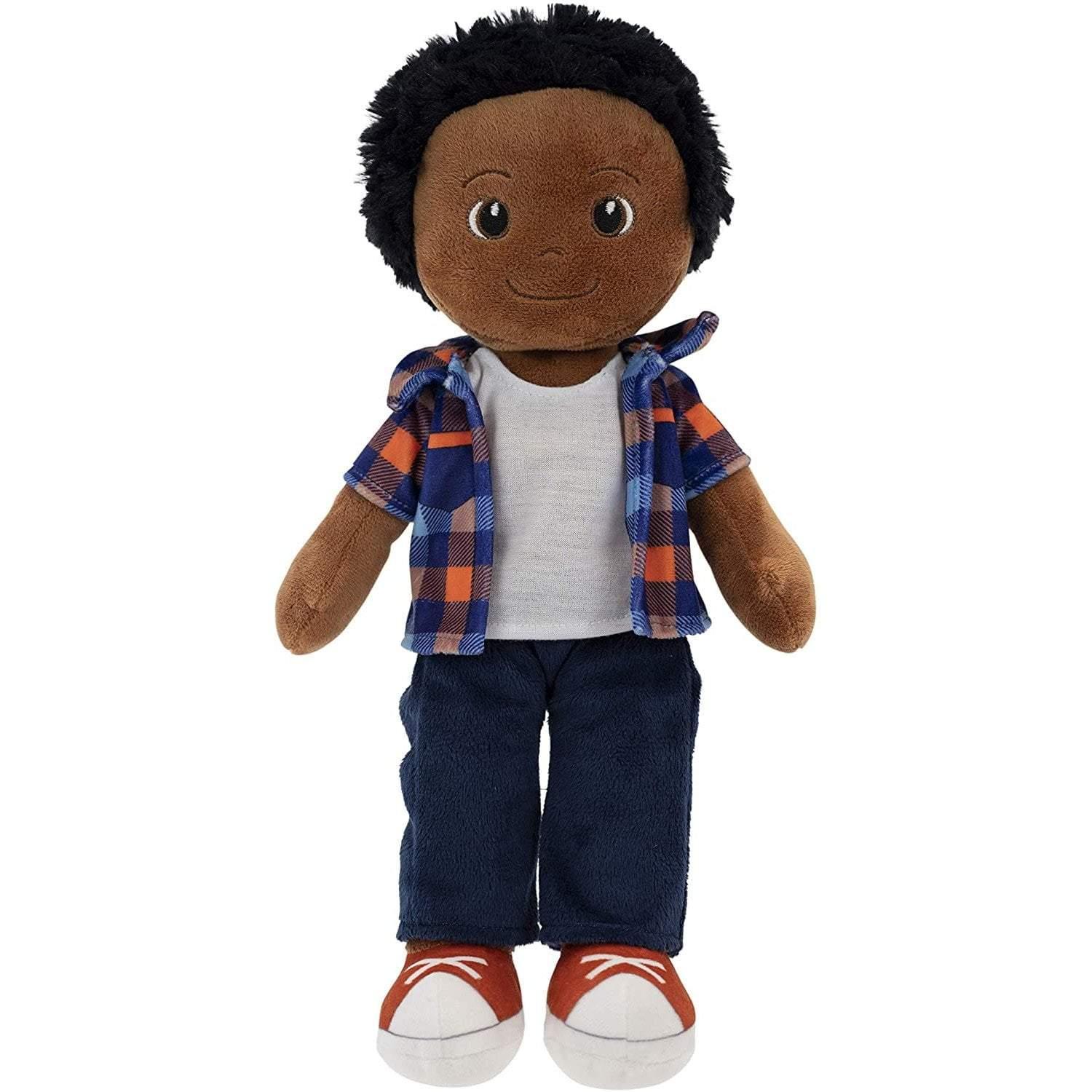 Playtime by Eimmie Dolls, Playsets & Toy Figures Charlie Playtime by Eimmie Soft Rag Doll for Girls - 14” First Baby Doll for Kids - Plush Baby Toy - Safe for All Ages