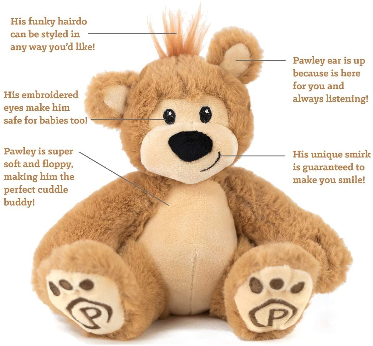 Plushible Bear 10 Inch (Sitting) - OrangeOnions Wholesale