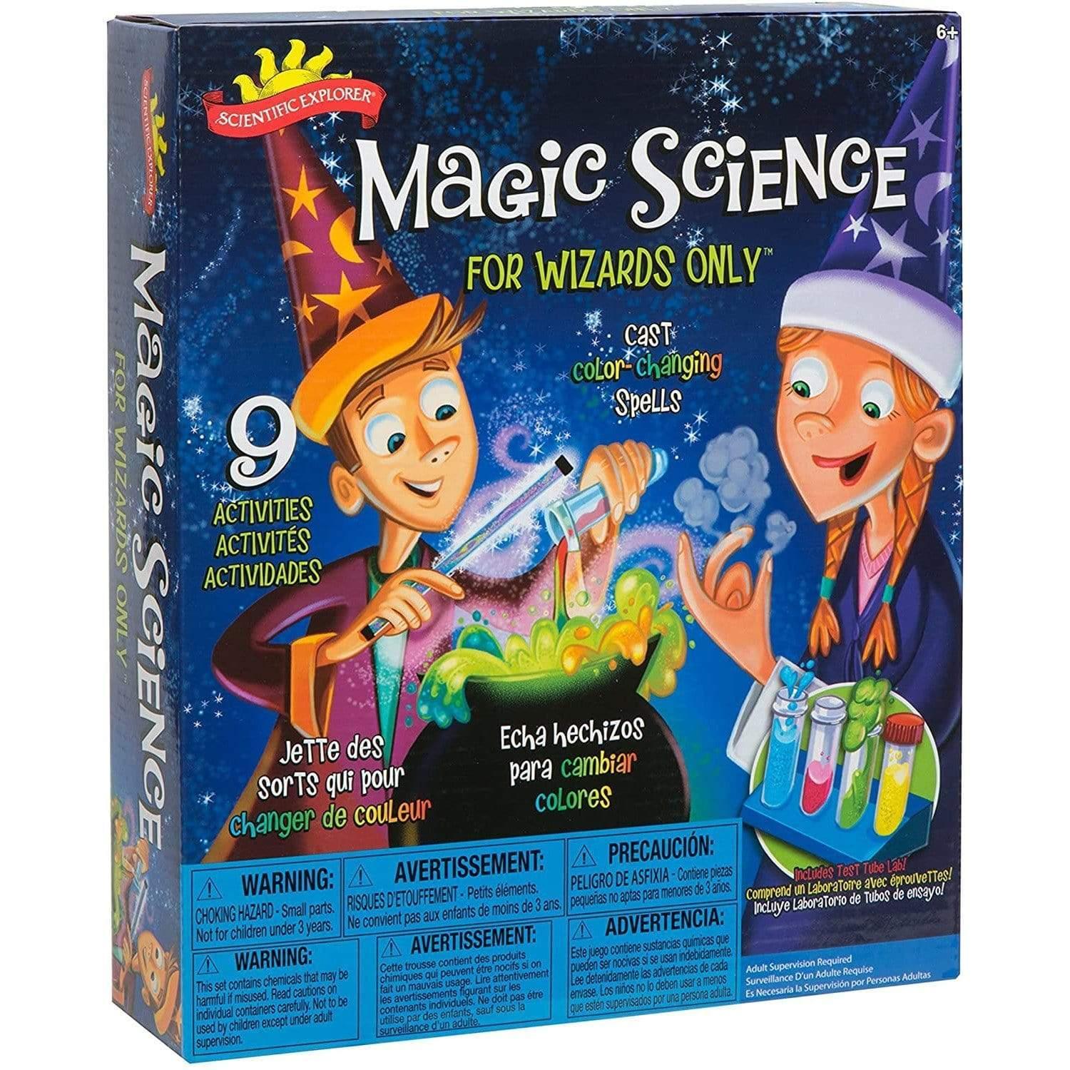Plushible.comScience & Exploration SetsScientific Explorer Scientific Explorer Magic Science for Wizards Only Kids Science Kit