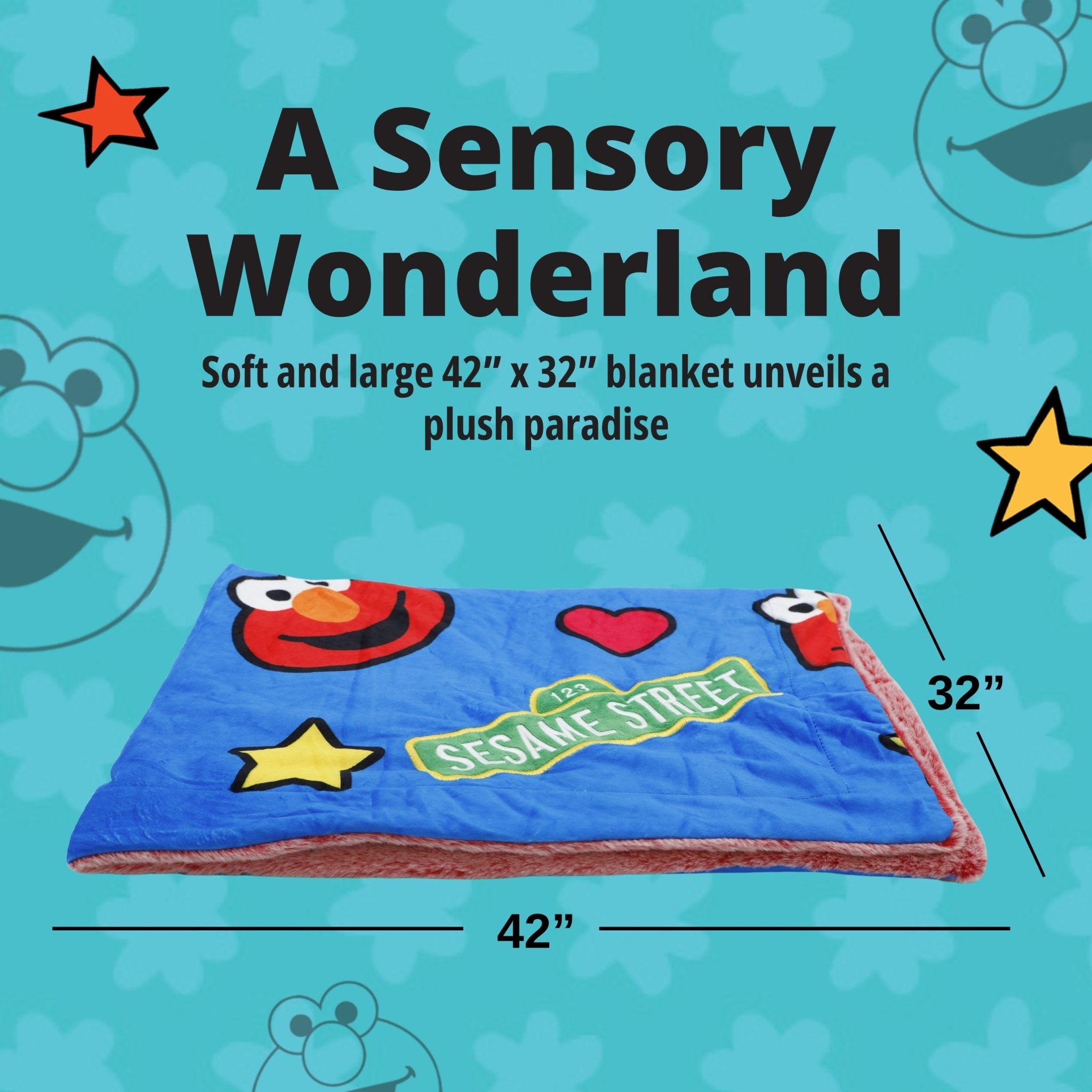 Plushible.comBlankie BestieSesame Street Elmo Blankie Bestie