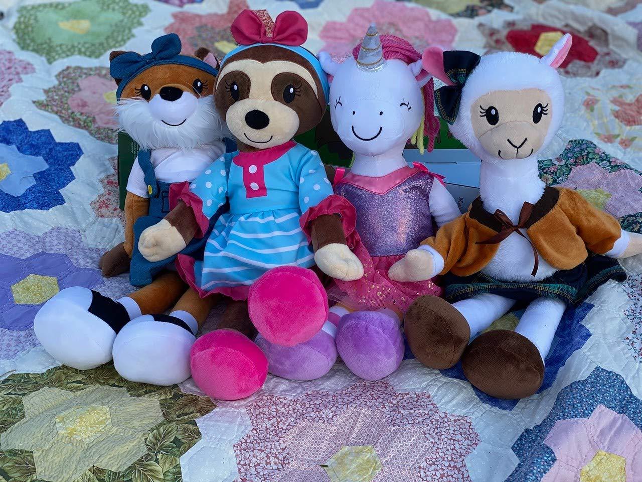 Plushible.com18 Inch Rag DollsSharewood Forest Friends 18 Inch Rag Doll Aria the Alpaca