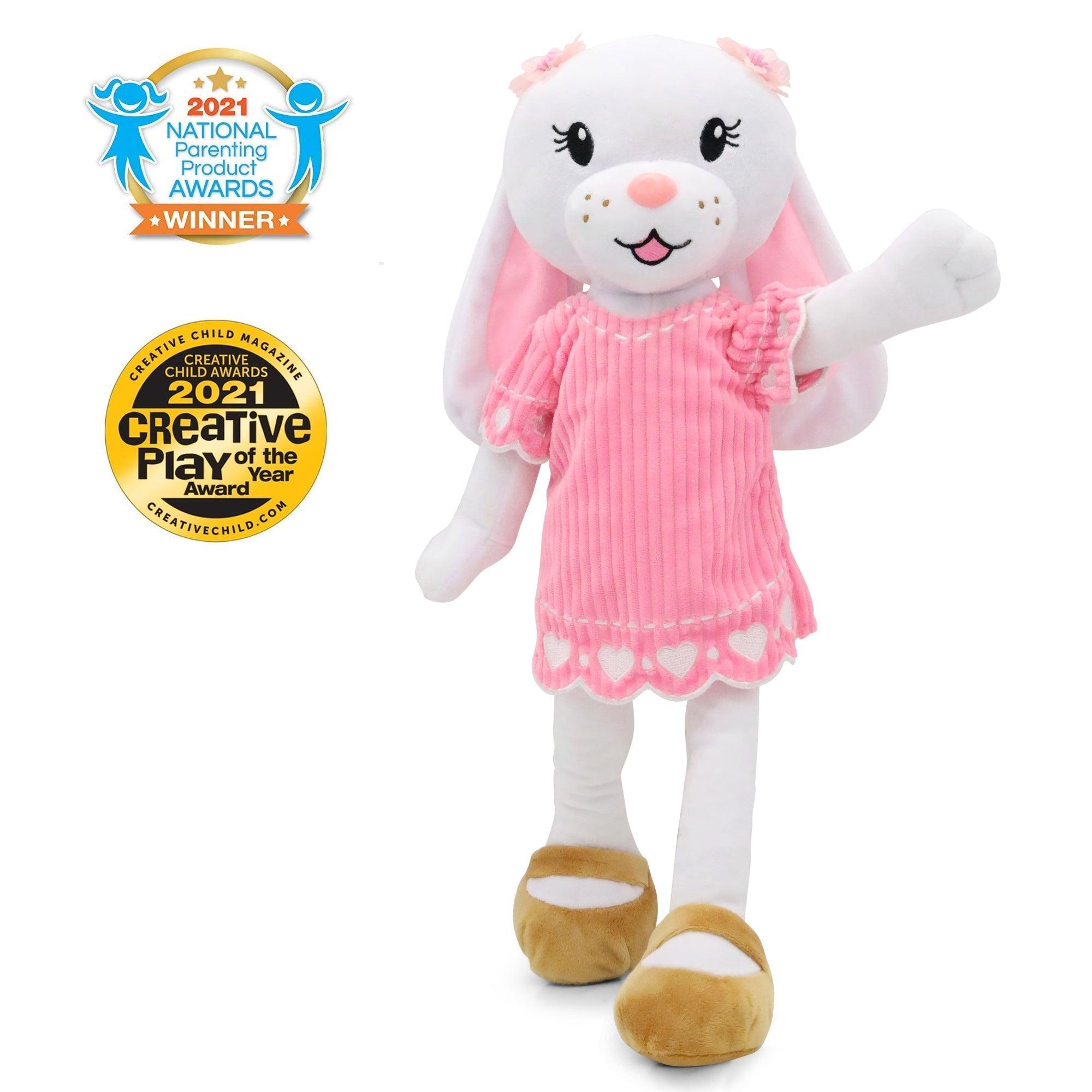 Plushible.com18 Inch Rag DollsSharewood Forest Friends 18 Inch Rag Doll Brie the Bunny