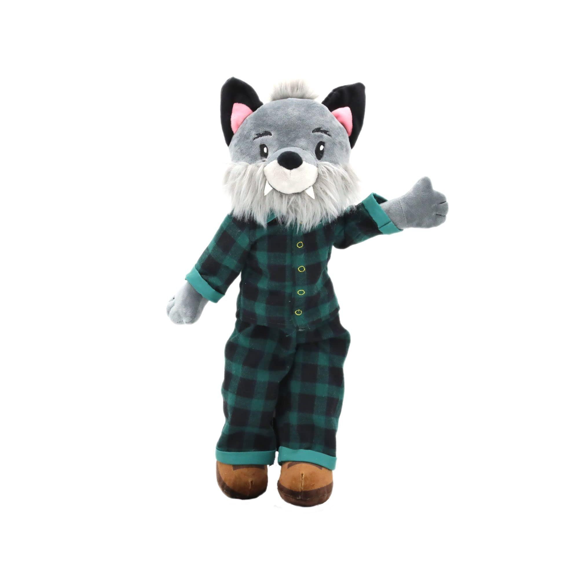 Plushible.com18 Inch Rag DollsSharewood Forest Friends 18 Inch Rag Doll Walter the Wolf