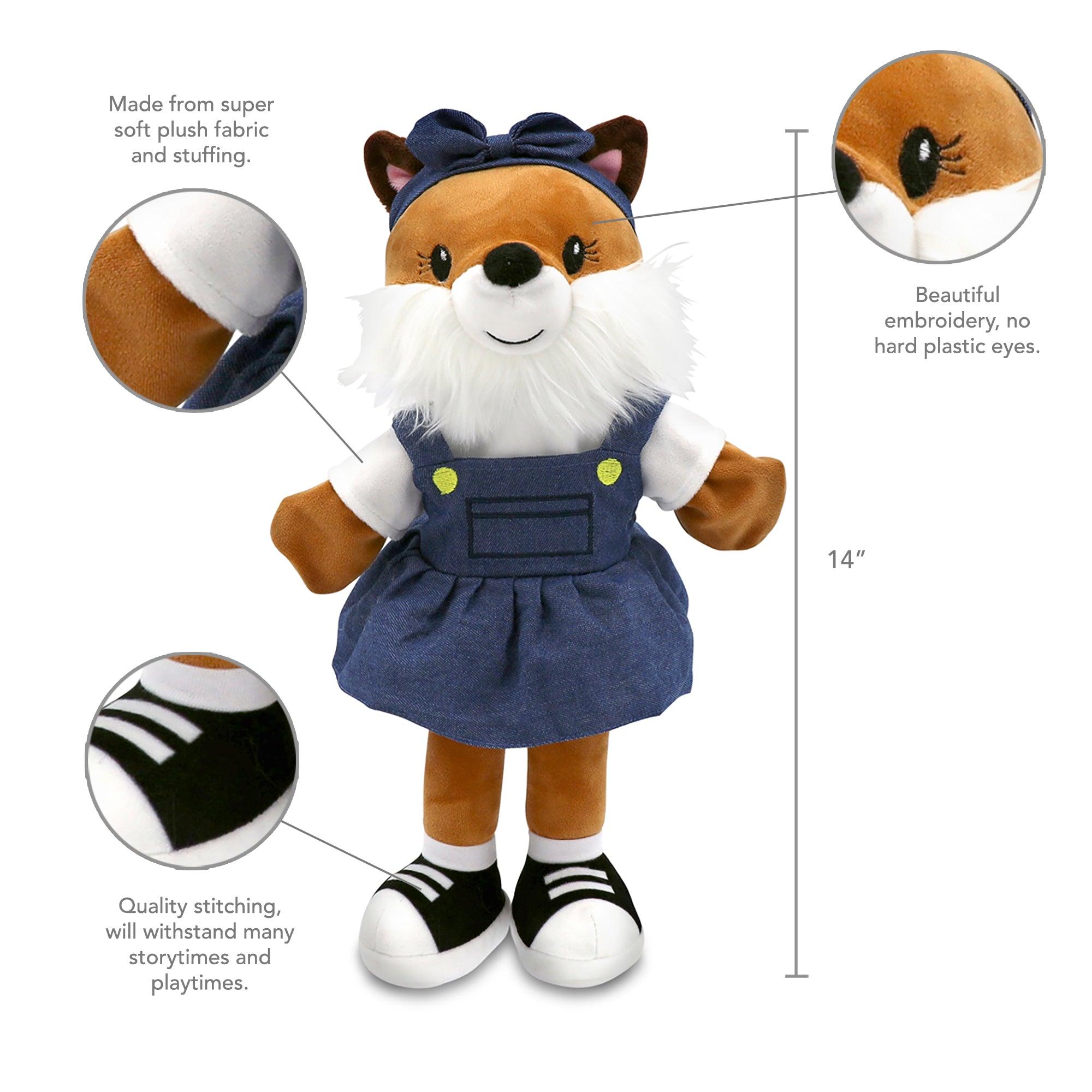 Sharewood Forest Friends Hand Puppet Fiona the Fox - OrangeOnions Wholesale