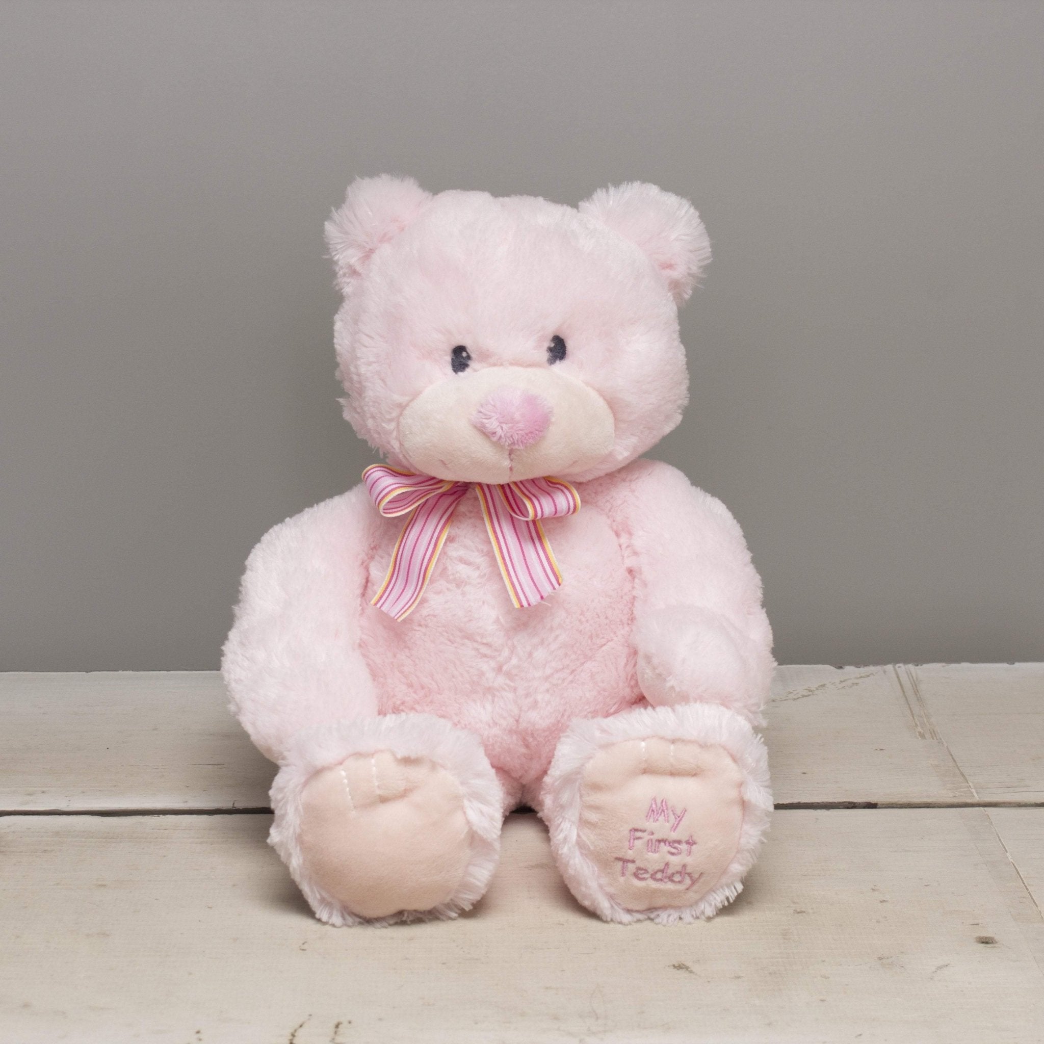 Plushible.comStuffed Animals"Sophie" the 17in Pink My First Teddy Bear