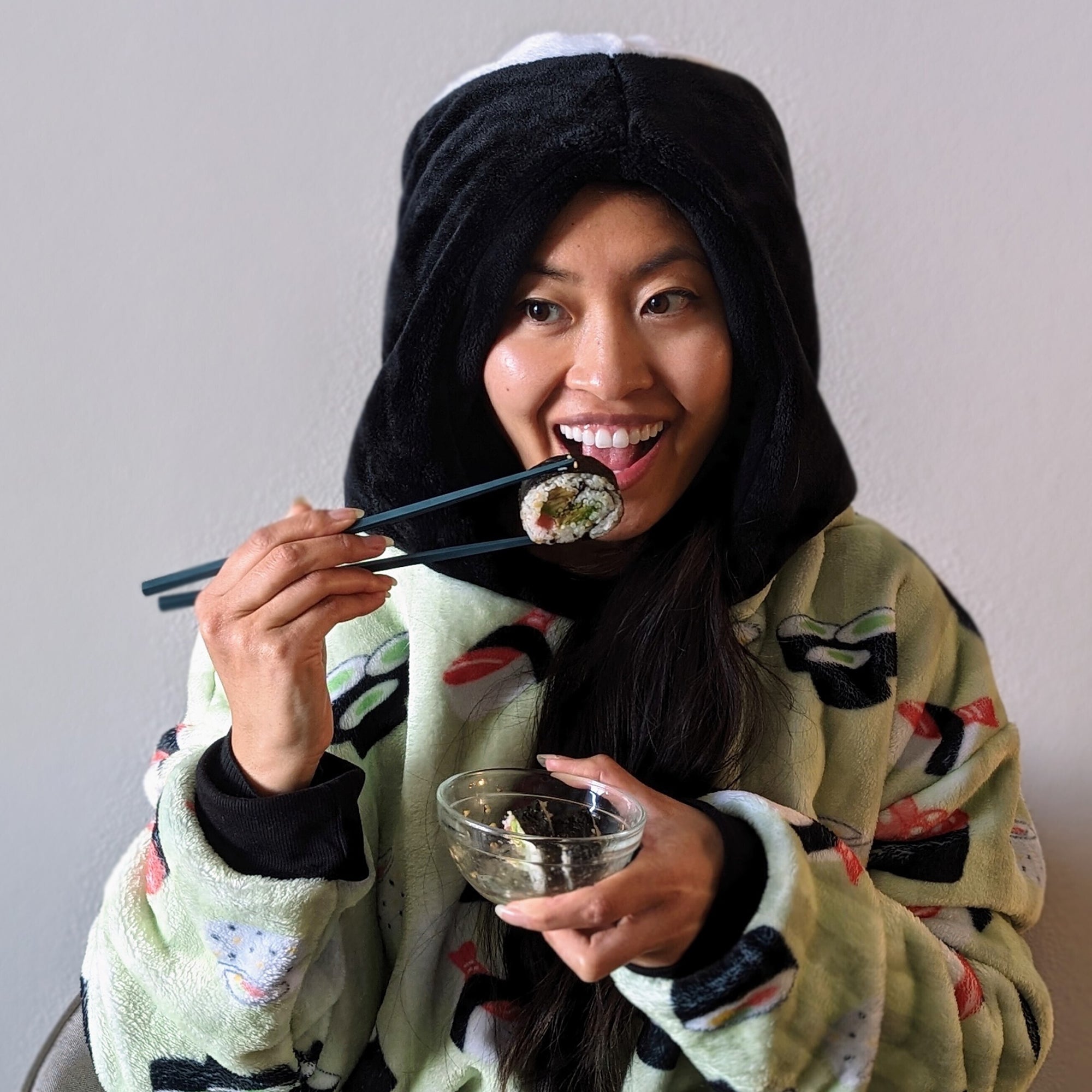 Plushible.comSnugiblesSushi Snugible | Blanket Hoodie & Pillow