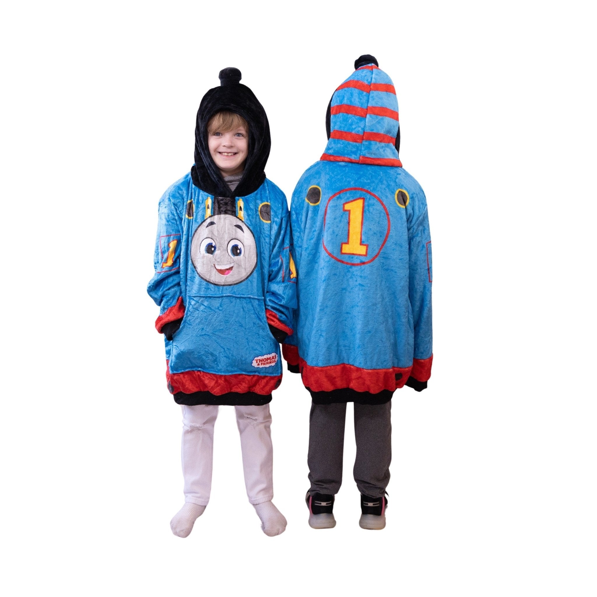 Plushible.comStuffed AnimalsThomas the Tank Engine Kids Snugible | Blanket Hoodie & Pillow