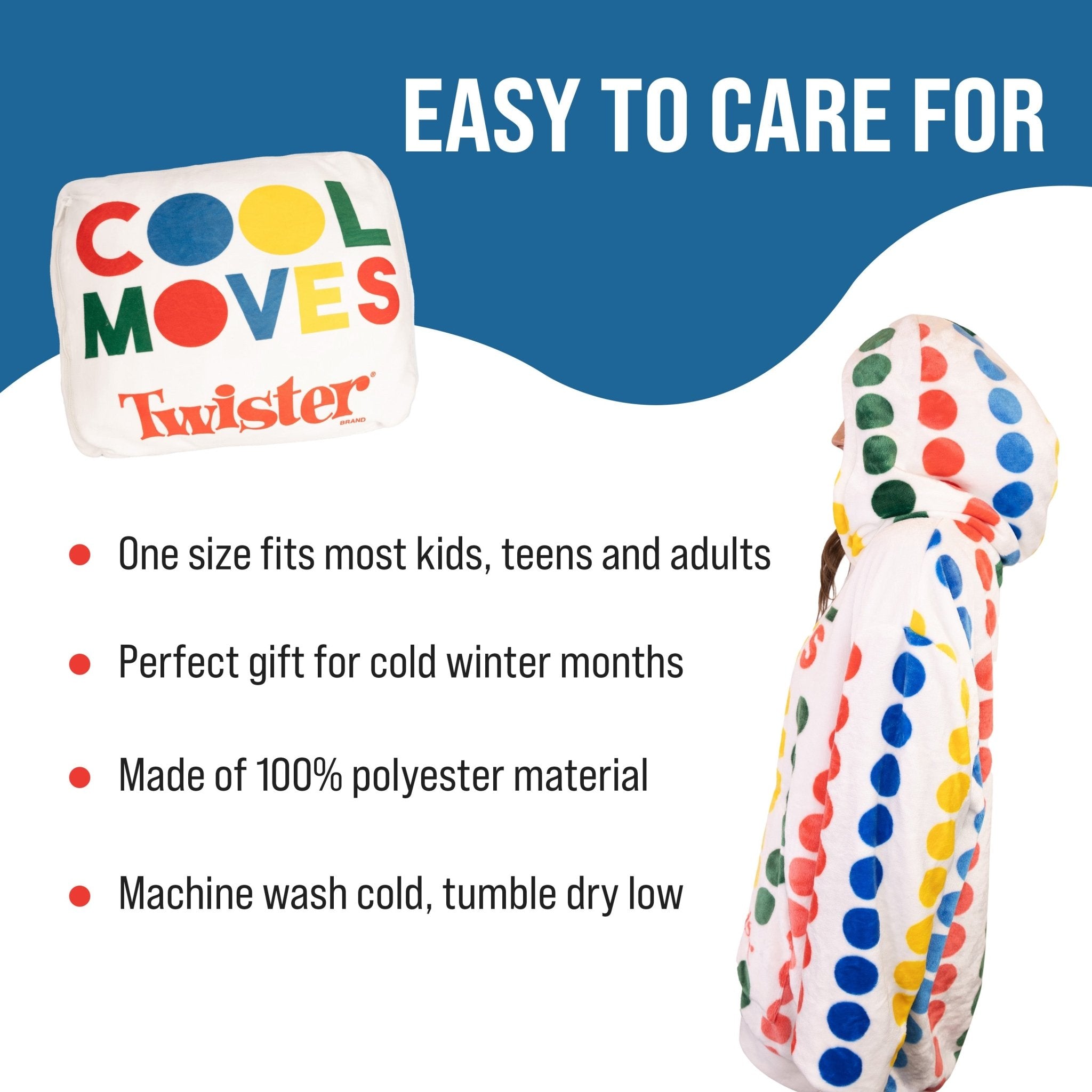 Plushible.comSnugiblesTwister Snugible | Blanket Hoodie & Pillow