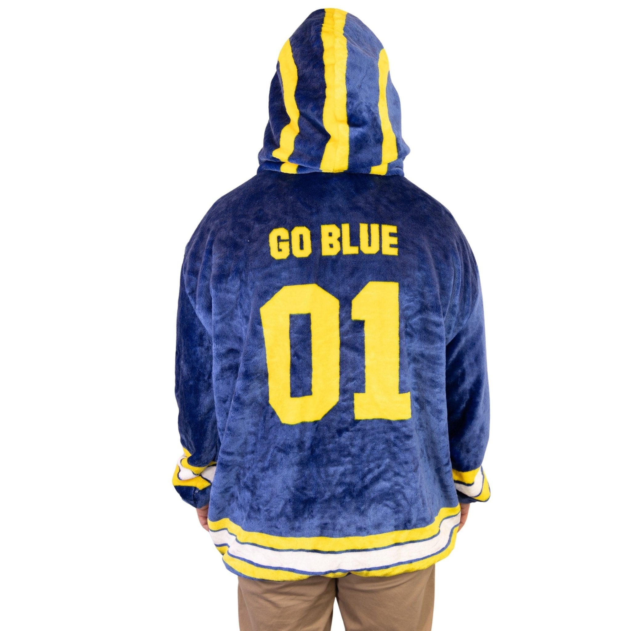 Plushible.comSnugiblesUniversity of Michigan Helmet Snugible | Blanket Hoodie & Pillow