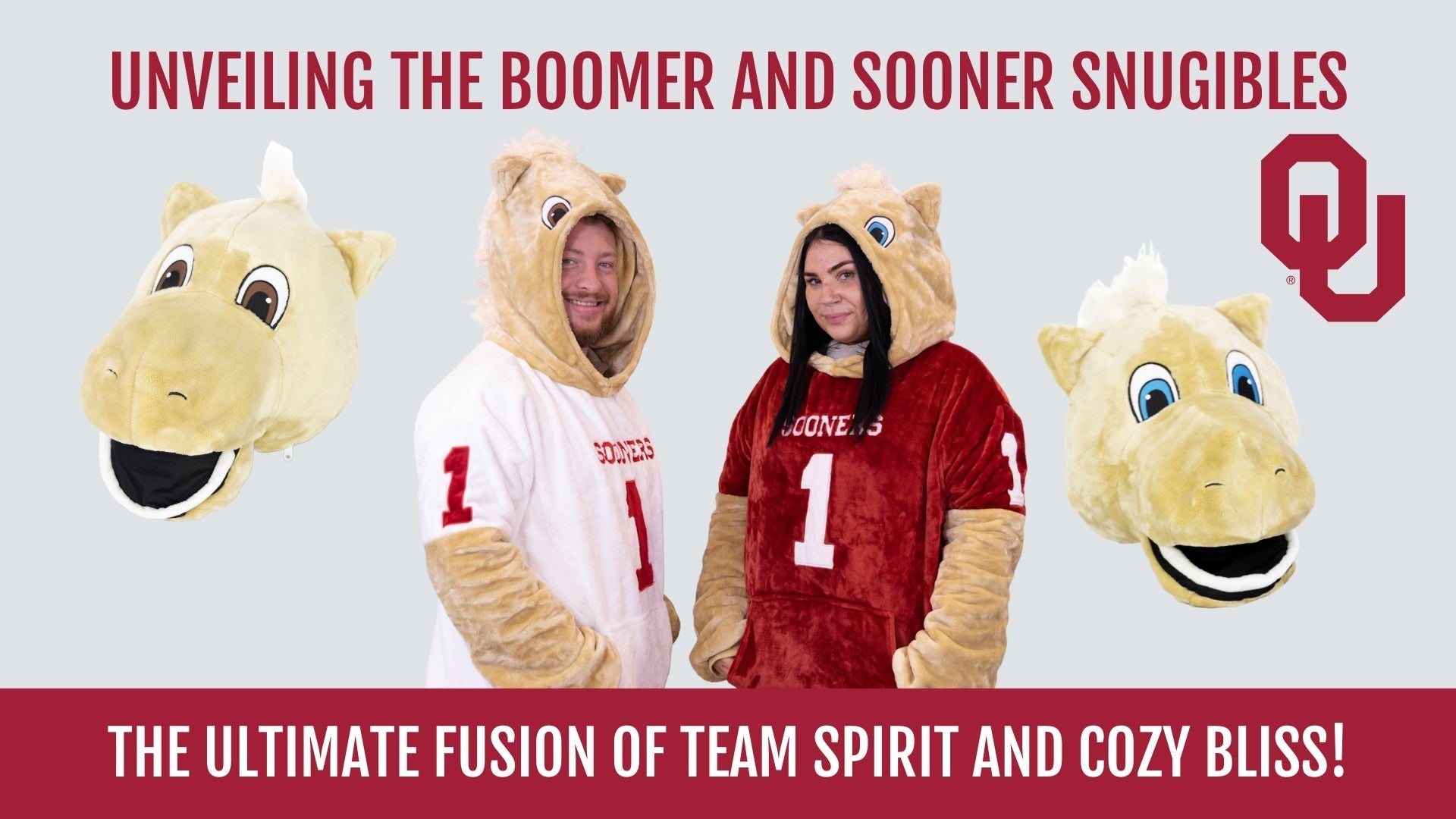 Unveiling the Boomer and Sooner Snugibles: The Ultimate Fusion of Team Spirit and Cozy Bliss!" - Plushible.com
