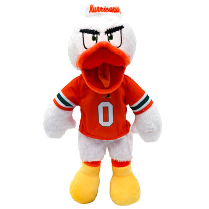 University of Miami Sebastian The Ibis 14 Inch Plush Figure