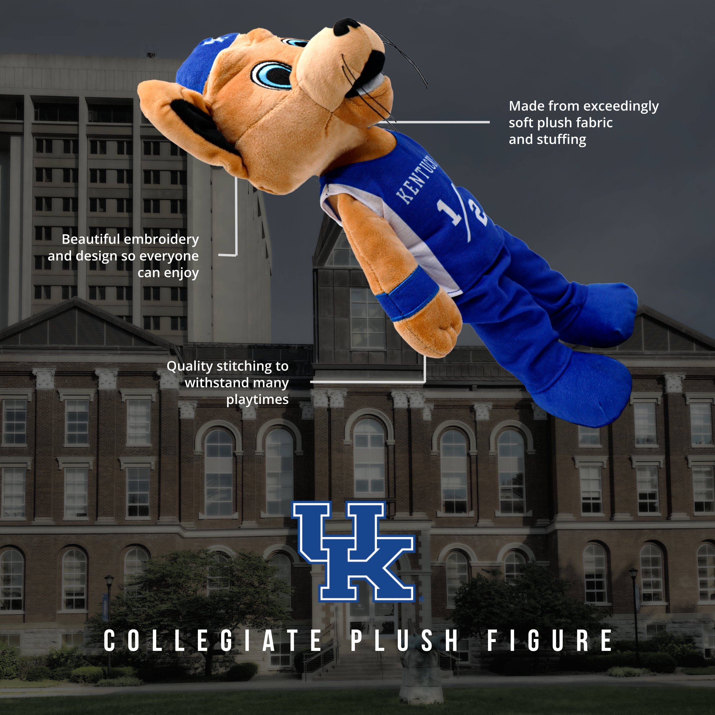 University of Kentucky Scratch 14 Inch Plush Figure