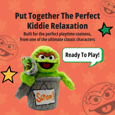 Sesame Street Oscar The Grouch Blankie Bestie
