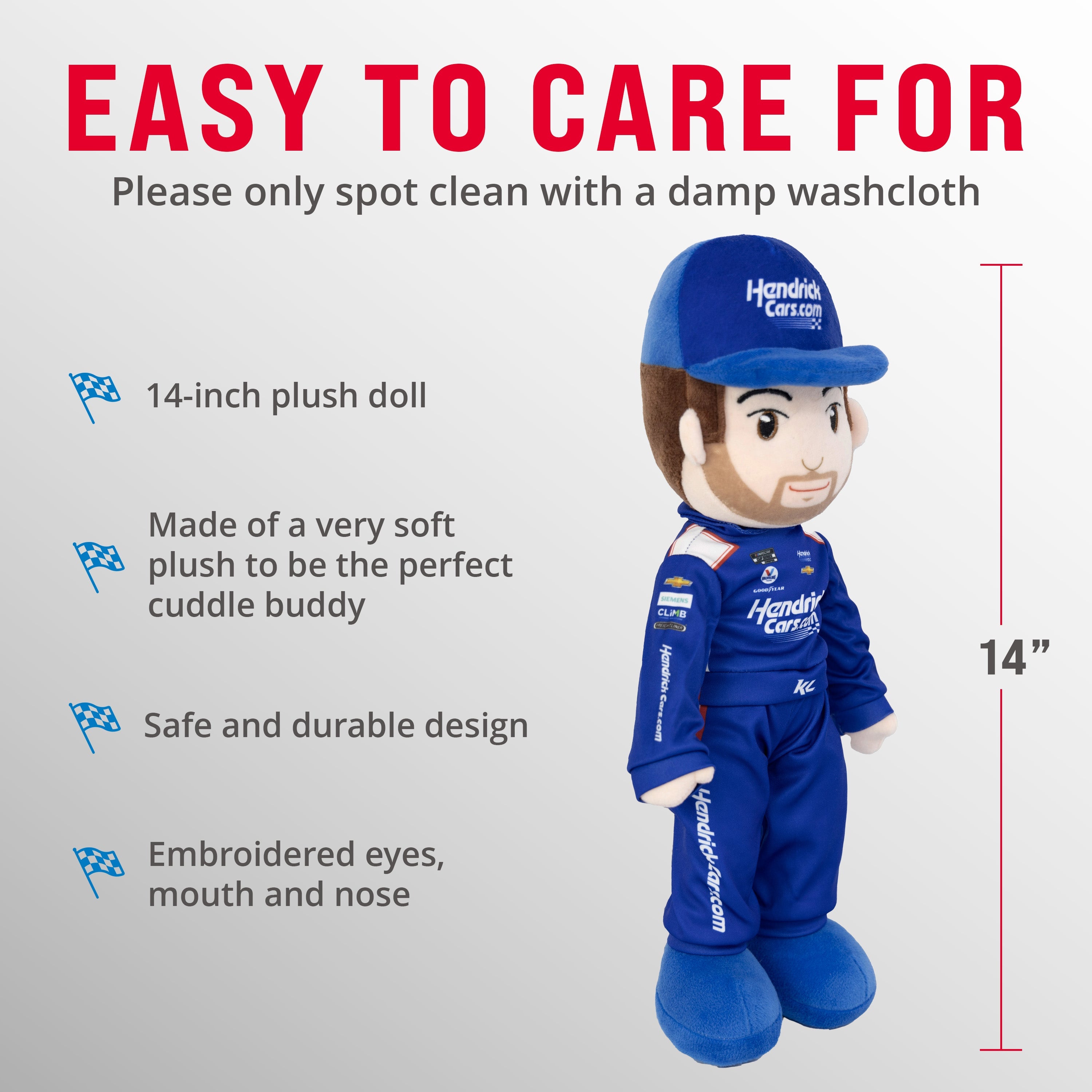 NASCAR | Hendrick Motorsports Kyle Larson 14" Plush Figure 2025