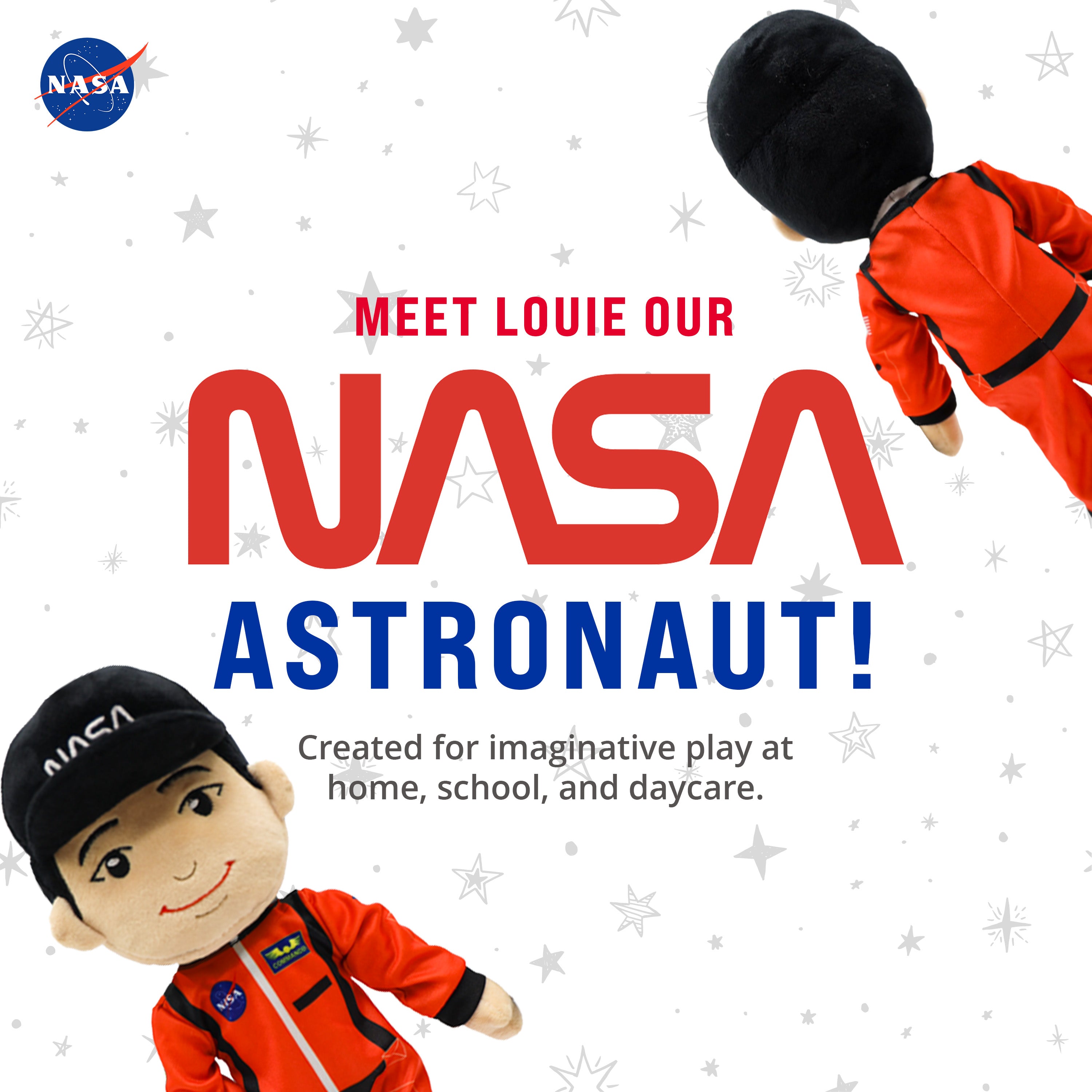 NASA | Astronaut Louie 14” Plush Figure
