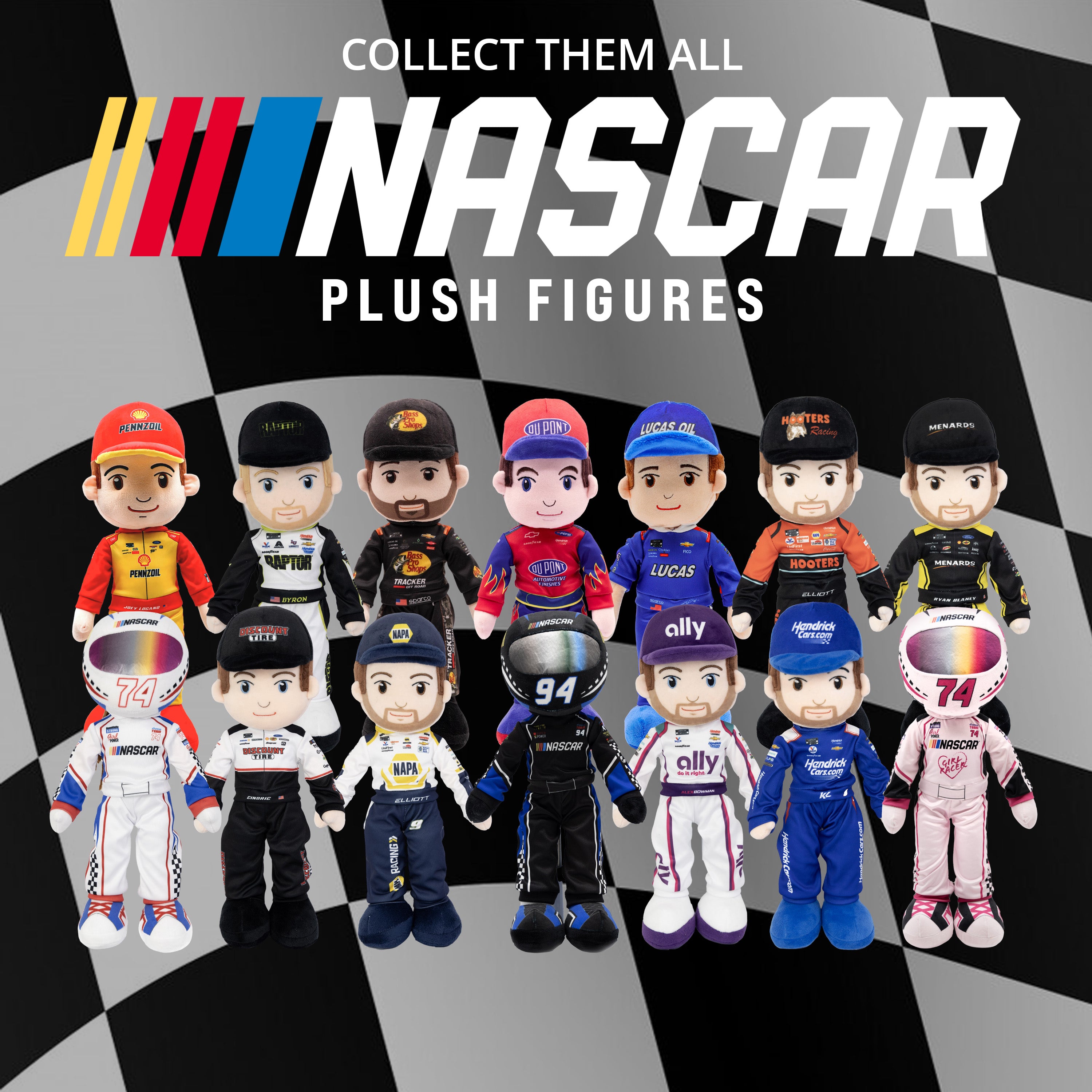 NASCAR | Team Penske Joey Logano 36” Plush Figure