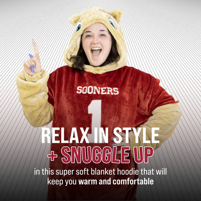 University of Oklahoma Boomer Snugible | Blanket Hoodie & Pillow