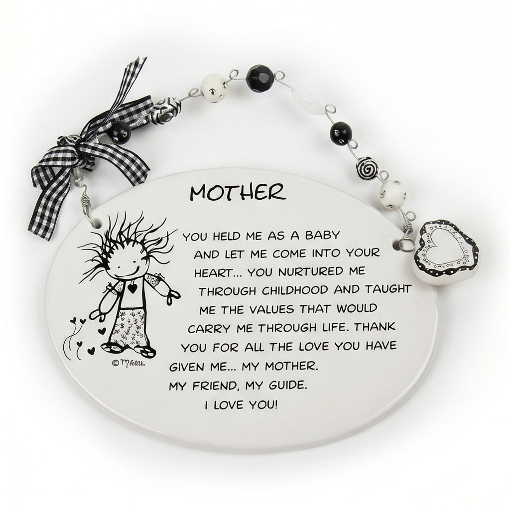 Children of the Inner Light Mother, You Held Me as a Baby Plaque
