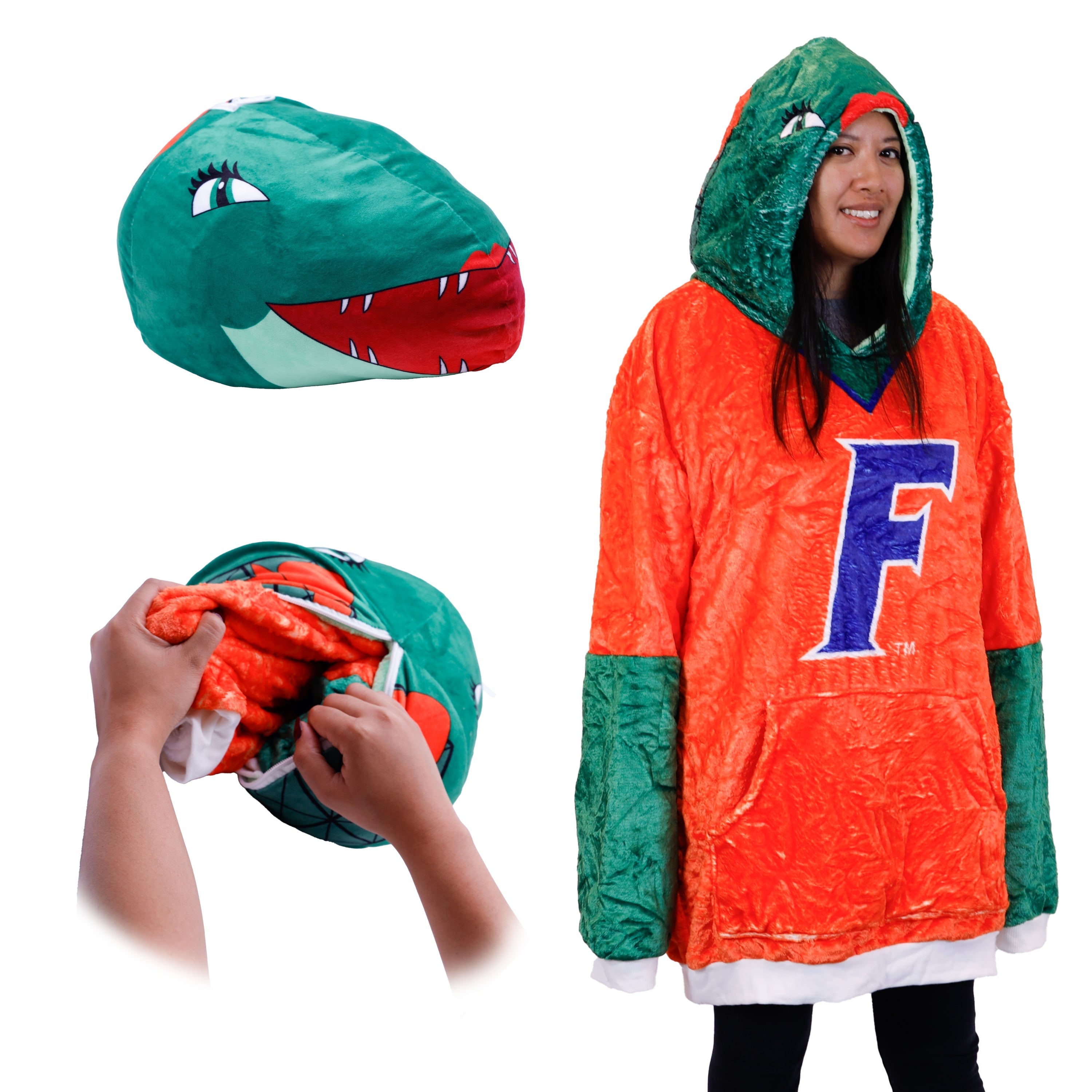 University of Florida Alberta Snugible | Blanket Hoodie & Pillow