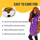 Louisiana State University (LSU) Mike the Tiger Snugible | Blanket Hoodie & Pillow