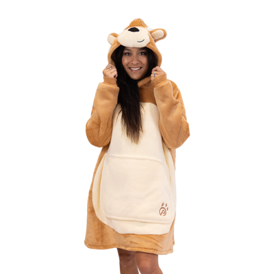 Pawley the Bear Blanket Hoodie