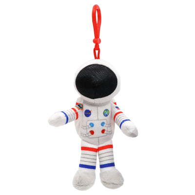NASA Astronaut Plush Bag Clip — astronaut keychain For Kids and Adults