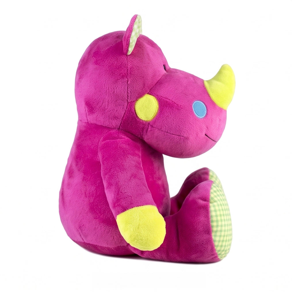 "Ryan" the 15in Bright Striped Rhino