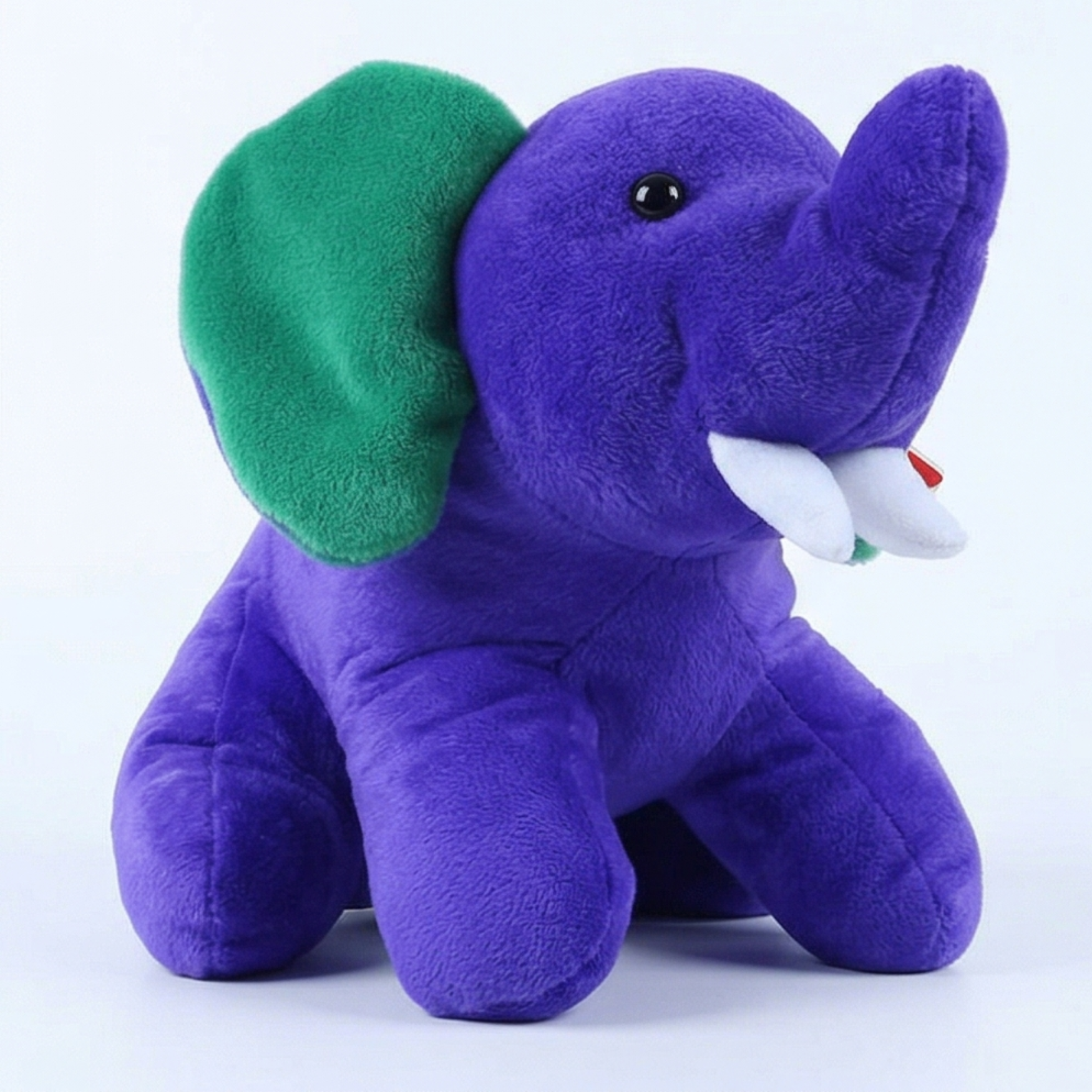 "Tusky" the 10in Large Circus Elephant by The Beverly Hills Teddy Bear Company