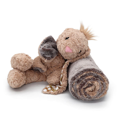 Plushible.comStuffed AnimalsBenny Bunny Blankie Bestie