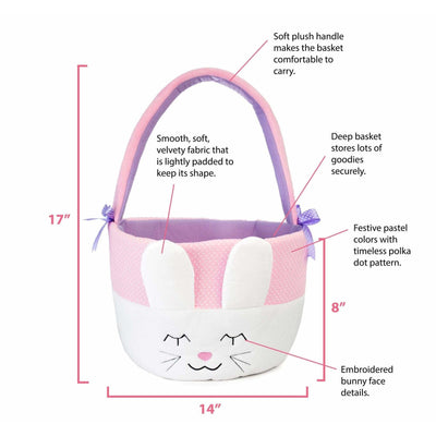 Plushible.comBasketsBunny Easter Basket