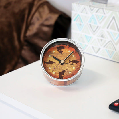 Plushible.comDesk & Shelf ClocksFish 'n Time! Clock IN a Can
