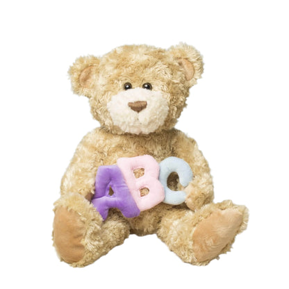 Plushible.comStuffed Animals"Jackson" the 12in Pastel ABC Stuffed Teddy Bear Animal