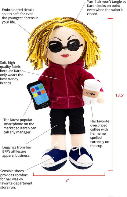 Plushible.comHand PuppetsKaren Hand Puppet