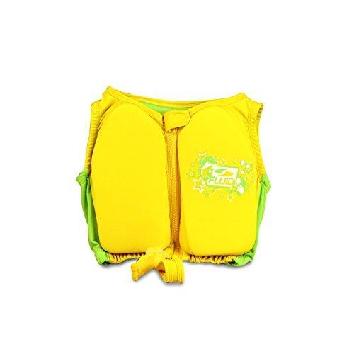 Plushible.comLife JacketsKids Stuff Yellow and Green Swim Vest Small/Medium