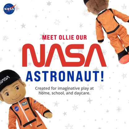 Plushible.com14 Inch Rag DollsNASA | Astronaut Ollie 14 Inch Plush Figure