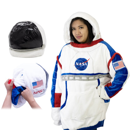 Plushible.comSnugiblesNASA Astronaut Snugible | Blanket Hoodie & Pillow
