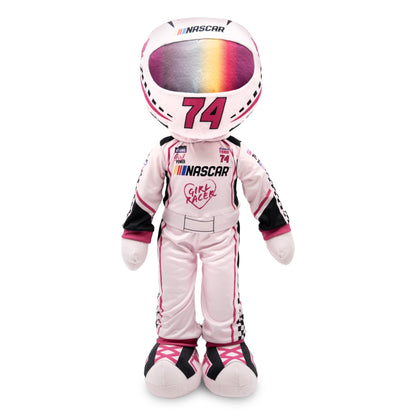 Plushible.com14 Inch Rag DollsNASCAR | 14 Inch Sophie Speedster Driver Plush Figure (Pink)