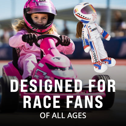 Plushible.comPlush FigureNASCAR | Sally Speedster Racecar Driver Plush Figure