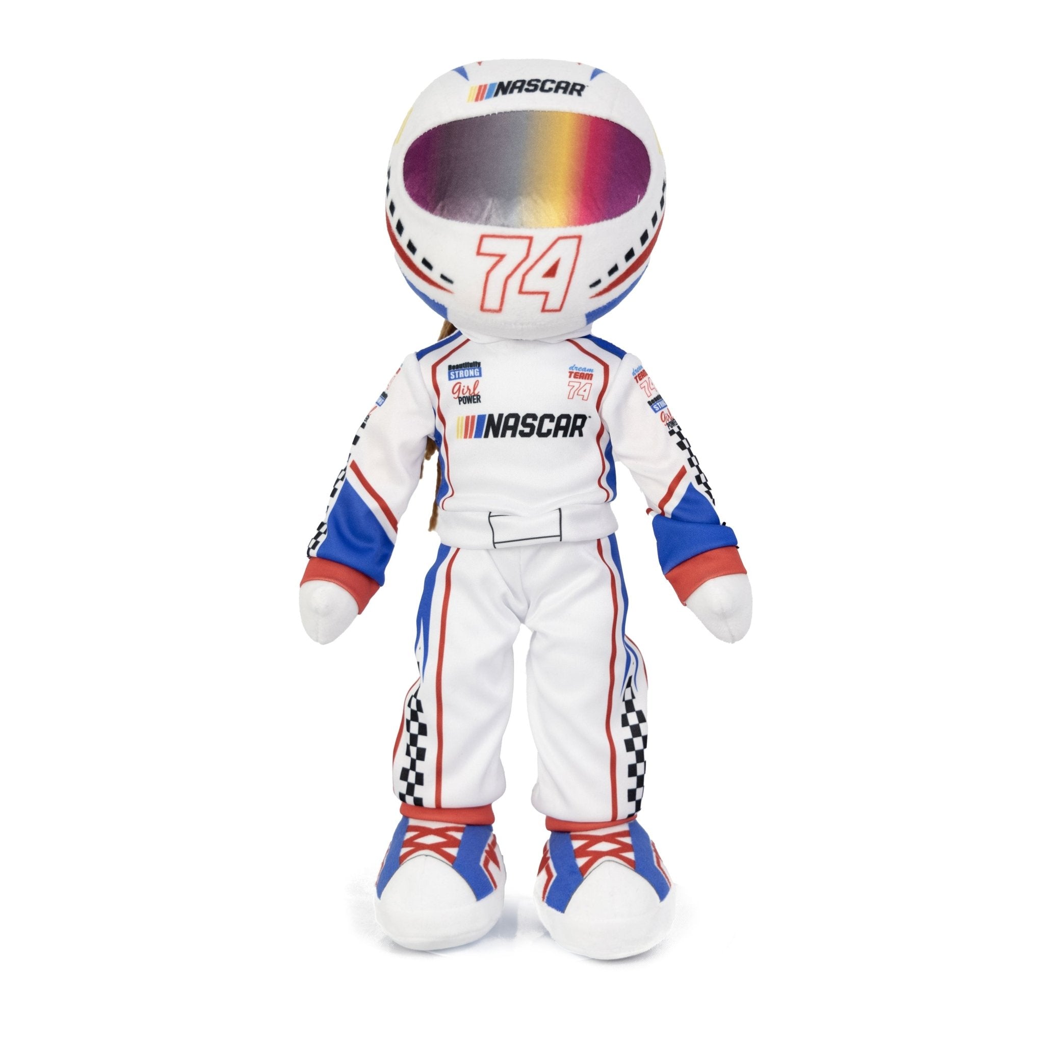 Plushible.comPlush FigureNASCAR | Sally Speedster Racecar Driver Plush Figure