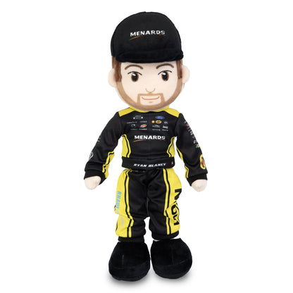 Plushible.com14 Inch Rag DollsNASCAR | Team Penske Ryan Blaney Plush Figure
